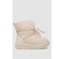 Дутики жіночі зимові на хутрі, колір бежевий, 248RFM100