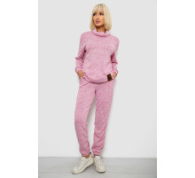 Костюм жіночий повсякденний, колір рожевий, 257R123