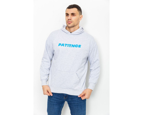 Худі чоловічий, колір світло-сірий, 131R153141