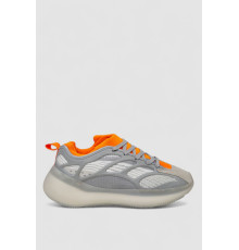 Кроссовки мужские, цвет серо-оранжевый, 248RCX600