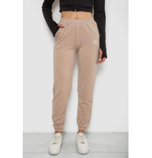 Спортивные штаны женские, цвет бежевый, 238R5052-1