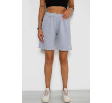 Шорти жіночі однотонні, колір сірий, 238R57820