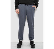 Спортивные штаны мужские двухнитка, цвет серый, 241R8003