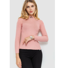 Водолазка трикотажна жіноча, колір світло-рожевий, 204R035