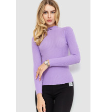 Водолазка трикотажна жіноча, колір бузковий, 204R035 Водолазка трикотажна жіноча, колір бузковий, 204R035