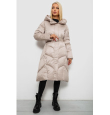 Куртка женская зимняя, цвет бежевый, 244R5612