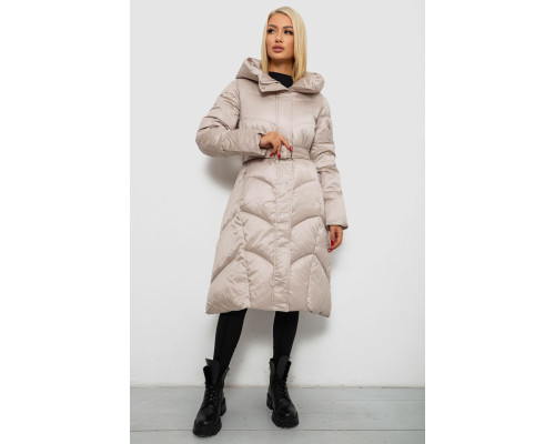 Куртка жіноча зимова, колір бежевий, 244R5612