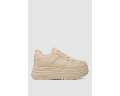 Кроссовки женские демисезонные, цвет бежевый, 248RBL23