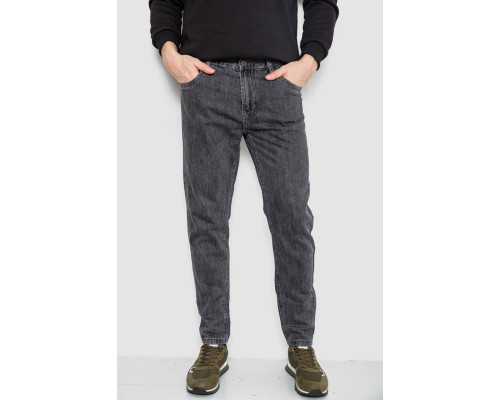 Джинсы мужские демисезонные, цвет серый, 243R8133