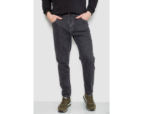 Джинсы мужские демисезонные, цвет серый, 243R8126