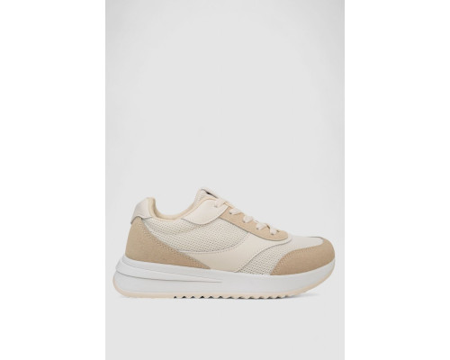 Кроссовки женские, цвет бежевый, 248RG80