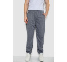 Спортивные штаны мужские, цвет серый, 244R4777