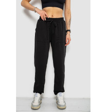 Спортивні штани жіночі, колір чорний, 238R347