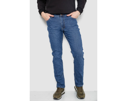 Джинсы мужские демисезонные, цвет синий, 243R8058