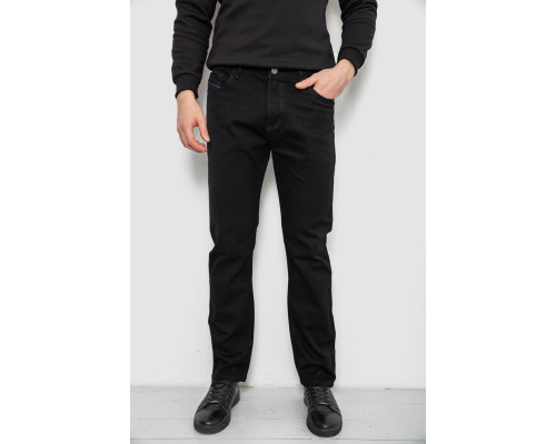 Джинсы мужские, цвет черный, 244RW20