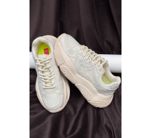 Кросівки жіночі, колір бежевий, 248RCX1270