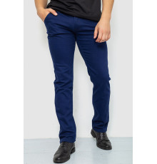 Штани чоловічі стрейч, колір синій, 244RF808