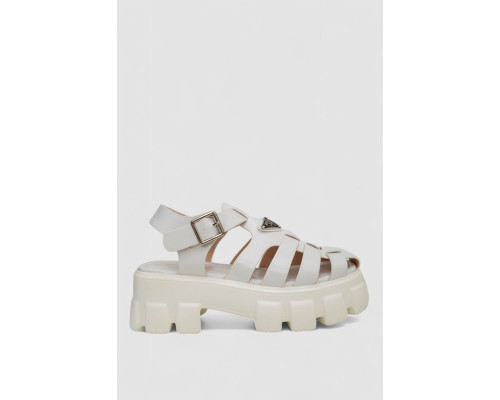 Босоножки женские, цвет белый, 243R9207