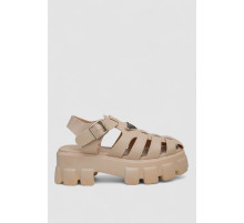 Босоніжки жіночі, колір бежевий, 243R9207