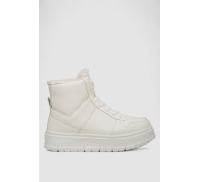 Кросівки жіночі зимові на хутрі, колір білий, 248RMB07