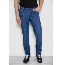 Джинси чоловічі демісезонні, колір синій, 243R8046