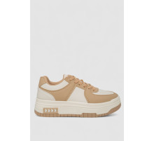 Кроссовки женские, цвет бежевый, 256RCB002-3