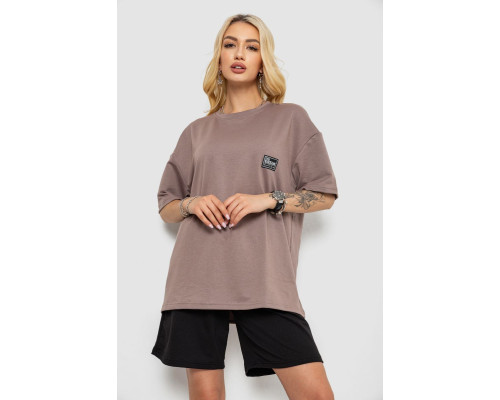 Костюм женский повседневный, цвет мокко, 241R5004-1