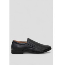 Туфлі чоловічі з перфорацією, колір темно-синій, 243RC1851