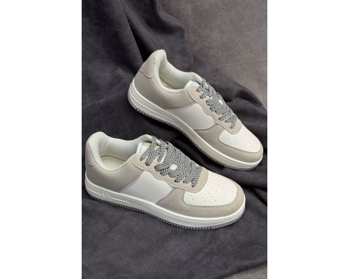 Кроссовки мужские, цвет бело-серый, 248RHB710-6