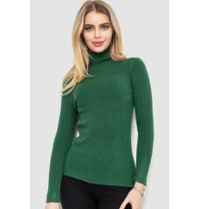 Гольф женский однотонный, цвет зеленый, 244R001