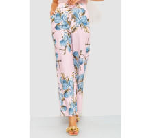 Брюки женские, цвет розовый, 172R073