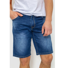 Шорти чоловічі джинсові, колір синій, 244R5A-048