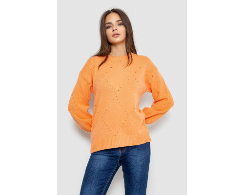 Свитер женский, цвет оранжевый, 244R2026-8