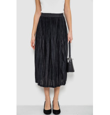 Спідниця плісована, колір чорний, 167R401