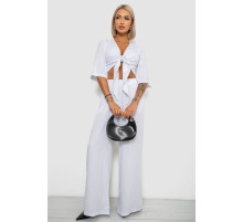 Костюм женский, цвет белый, 258R270