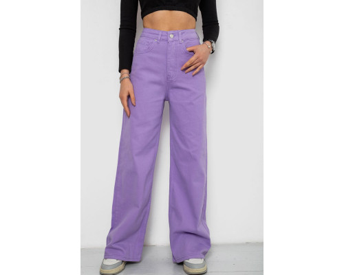 Джинсы женские, цвет сиреневый, 250R1797