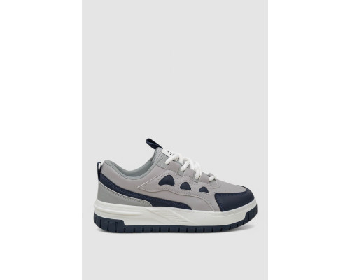 Кроссовки мужские демисезонные, цвет серо-синий, 243RHK110