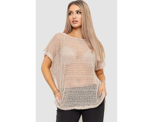 Кофта женская, цвет бежевый, 244R0282