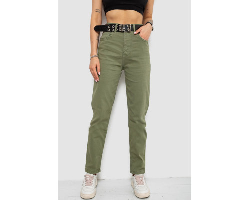 Джинсы женские, цвет хаки, 182R001009