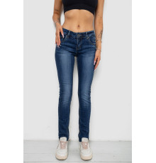 Джинси жіночі, колір синій, 244RA605 Джинси жіночі, колір синій, 244RA605