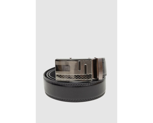 Ремень мужской классический, цвет черный, 196R3511A-17