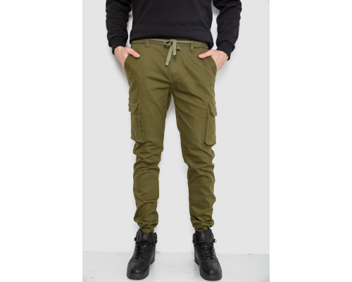 Штаны мужские карго, цвет хаки, 243R8075