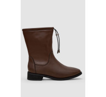 Сапоги женские демисезонные утепленные, цвет коричневый, 243RA2607