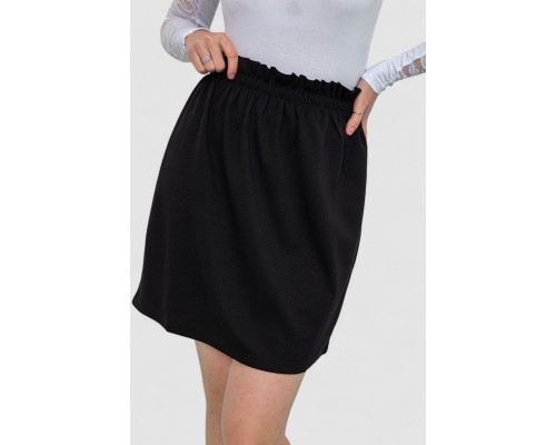 Спідниця, колір чорний, 244R266