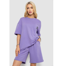 Костюм жіночий повсякденний, колір бузковий, 241R5004