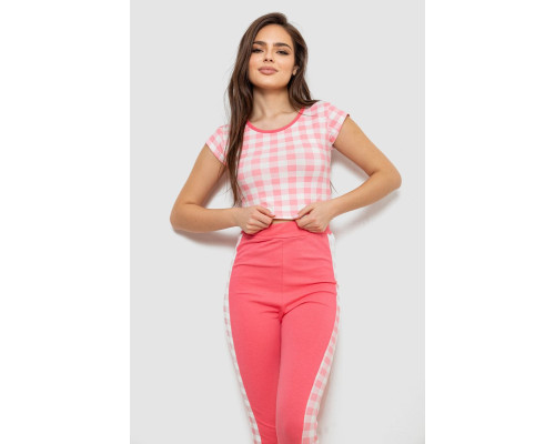 Пижама женская, цвет розовый, 243R1488-017