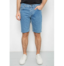 Шорти чоловічі джинсові, колір темно-блакитний, 238R2023-1