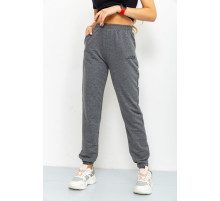 Спорт штани жіночі, колір темно-сірий, 206R001