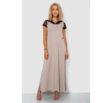 Платье с капюшоном, цвет бежевый, 102R5261