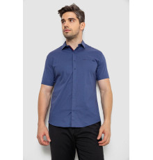Сорочка чоловіча з принтом, колір синій, 214R7144 Сорочка чоловіча з принтом, колір синій, 214R7144
